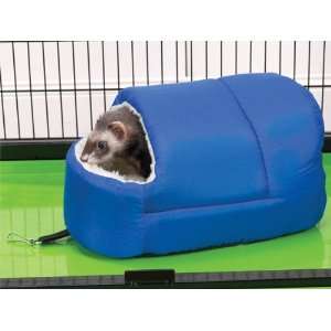  Biddie Buddies Large Blue Fleece Ferret Cuddle Cup Bed Hut 