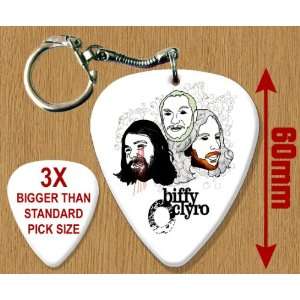  Biffy Clyro BIG Guitar Pick Keyring Musical Instruments