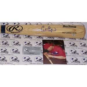 Carl Crawford Autographed/Hand Signed Big Stick (Ash) Baseball Bat