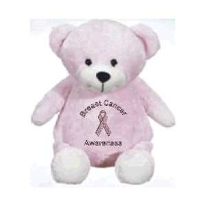   embroidered Breast Cancer Awareness support ribbon. Toys & Games