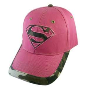  DC Comics Pink Camouflage Youth Supergirl Hat   Supergirl 