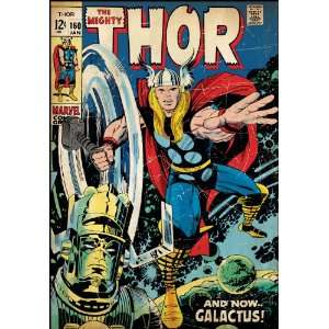   RMK1648SLG Thor Peel and Stick Comic Book Cover