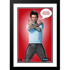  Shear Genius (TV) 20x26 Framed and Double Matted TV Poster 