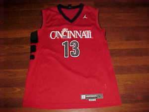 Air Jordan Cincinnati Bearcats #13 Basketball Jersey L  