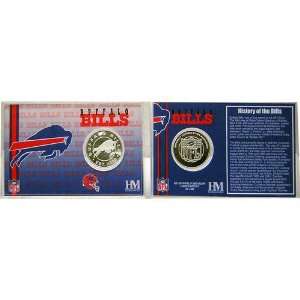   Bills Team History Silver Coin Card   Buffalo Bills One Size Sports