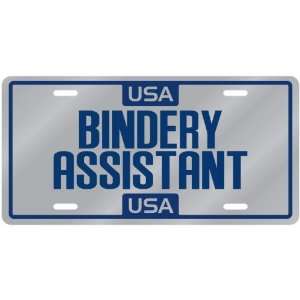  New  Usa Bindery Assistant  License Plate Occupations 