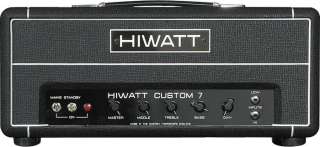 Hiwatt Custom 7 7w Tube Guitar Amp Head Black  