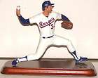 Danbury Mint Nolan Ryan Of The Texas Rangers Baseball Figurine Figure