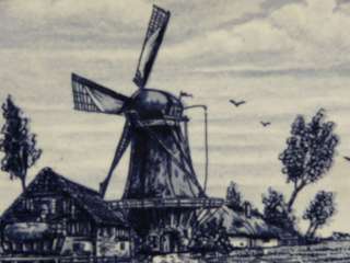 d088 Windmill on Delft Blue Tile NKI  