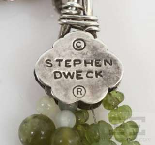 Stephen Dweck Jade Beaded Multi Strand Necklace  
