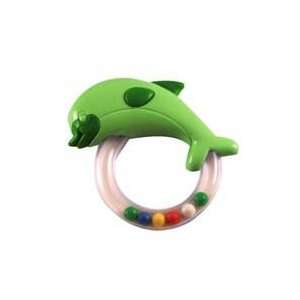  Toy Rattle Dolphin (Green) 