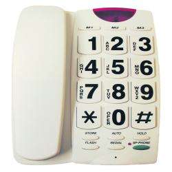 Phone with Flashing Ringer Giant Button, Affordable Speaker Low Vision 