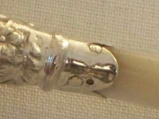 small birmingham 1892 hallmarked sterling silver and mother of pearl