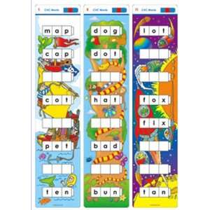    9 Pack DIDAX UNIFIX WORD LADDERS CVC WORDS 
