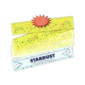   the words ruler and fun alternating with each movement. Toys & Games