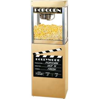 Popcorn Machine w/ Pedestal Stand, Theater Pop Corn Maker w/ 4 oz 