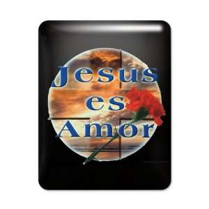  iPad Case Black Jesus Es Amor Jesus Is Love Everything 