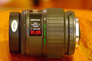 Pentax F 35 135mm f/3.5 4.5 (14 Macro Magnification Ratio)  