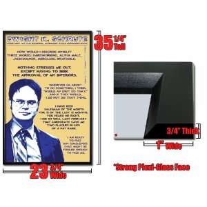   Dwight K Schrute The Office Poster Quotes Fr9941