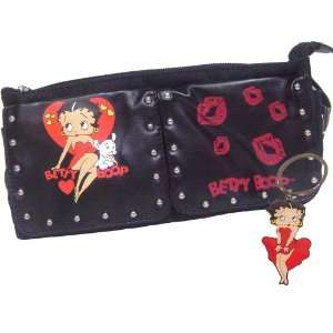   Betty Boop Funny Pack / Waist Black Bag Bonus Key Chain Toys & Games