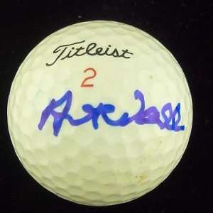   Golf Ball 1959 Masters Champion PSA COA   Autographed Golf Balls
