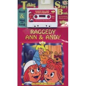  Raggedy Ann & Andy Talking Storybook The Pumpkin Who 