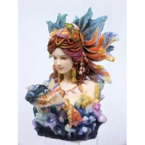 Figurine Daughter of the Deep Cold Cast Resin hand Painted to Detail 