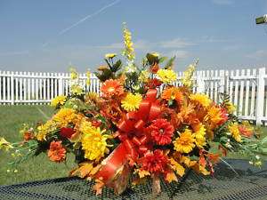 Funeral Arrangements Grave Fall Thanksgiving Cemetery  