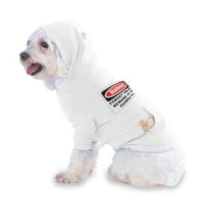WARNING FORGET THE DOG BEWARE OF THE GUINEA PIG Hooded (Hoody) T Shirt 