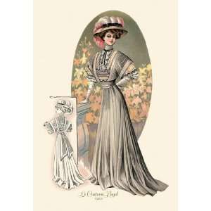   Le Costume Royal Lady in Green 20x30 poster