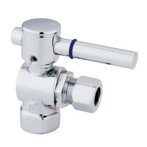  Decorative Quarter Turn Valve with 3/8 Inch IPS Inlets and 3/8 Inch 