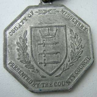   MIDDLESEX KING GEORGE V & QUEEN MARY 1935 SILVER JUBILEE BRITISH MEDAL