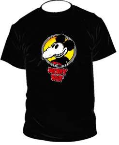 the Mickey rat classic t shirt vintage black tshirt SIZES S XXL NEW 