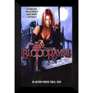  BloodRayne 27x40 FRAMED Movie Poster   Style D   2005 