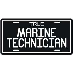  New  True Marine Technician  License Plate Occupations 