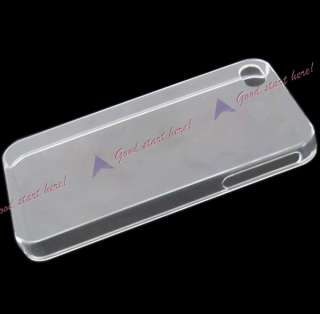 New Clear Thin Hard Case Back Protector Cover for Iphone 4 4G  
