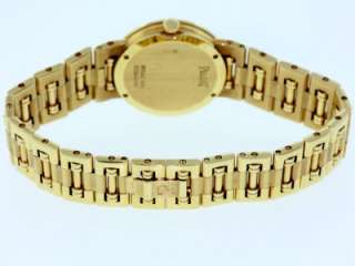   K81 Quartz Solid 18K Yellow Gold Diamond Women Watch W/Box  