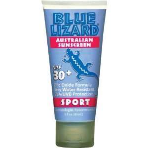 Blue Lizard Sport Sunscreen SPF 30+ 3 oz (Quantity of 4 