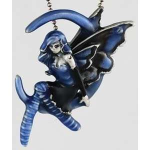  Blue Moon Fairy Womens Pendant Necklace Wicca Wiccan 