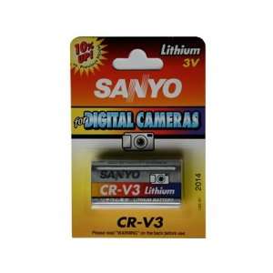  Sanyo CR 2 Lithium Camera Battery (3 volt)