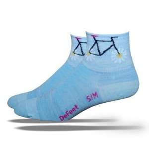   Pedal Power Sky Blue Cycling/Running Socks   WAPPB