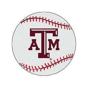  Texas A&M University Baseball Rug 