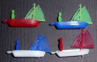 Lovely Little Vintage Sailing Boat Charms  