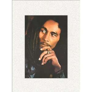 BOB MARLEY Matted Photo Picture Card