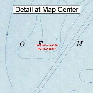  USGS Topographic Quadrangle Map   Port Boca Grande 