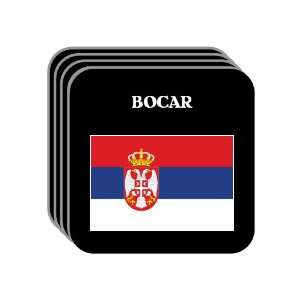  Serbia   BOCAR Set of 4 Mini Mousepad Coasters 