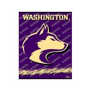 Washington Huskies 48 X 60 College Acrylic Blanket By The Northwest 
