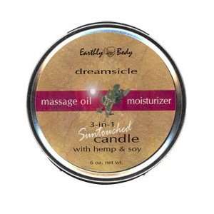  Earthly Body 3 in 1 Suntouched Candle, Dreamsicle Health 