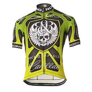  Rock Racing Mens Body Armour Short Sleeve Cycling Jersey 