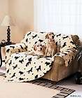 Big 6 Pet Fleece Throw Blanket IN STOCK Paw Prints Dogs 72